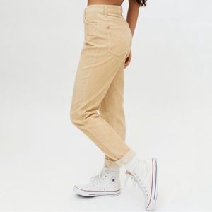 Cream Cordaroy BDG pants